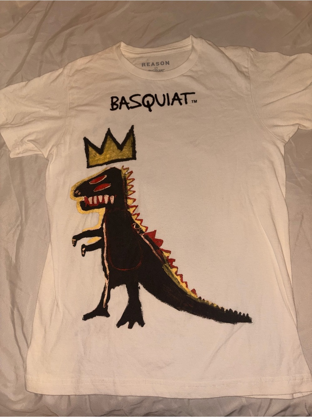 Basquiat White Graphic Tee